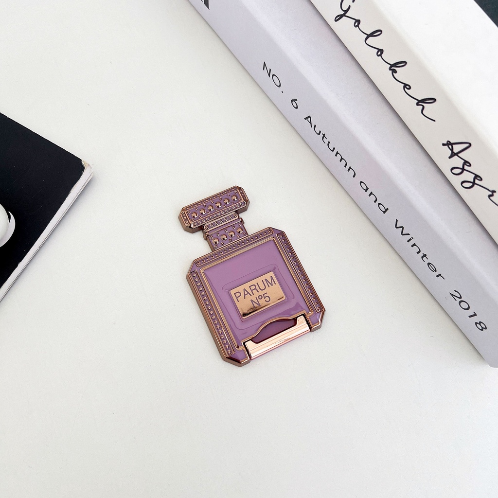 Giá Đỡ Điện Thoại / Chai Nước Hoa Mini Đa Năng Họa Tiết Hoạt Hình Dễ Thương