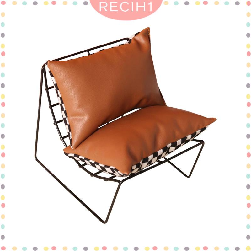 Mô Hình Ghế Bập Bênh Mini Bằng Hợp Kim Tỉ Lệ 1 / 12 Dùng Trang Trí Nhà Búp Bê