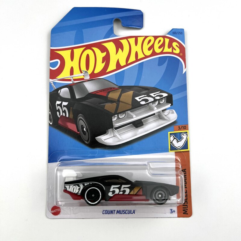 HOT WHEELS Mô Hình Xe Hơi MUSCULA 2023-100 Bằng Kim Loại Tỉ Lệ 1 / 64