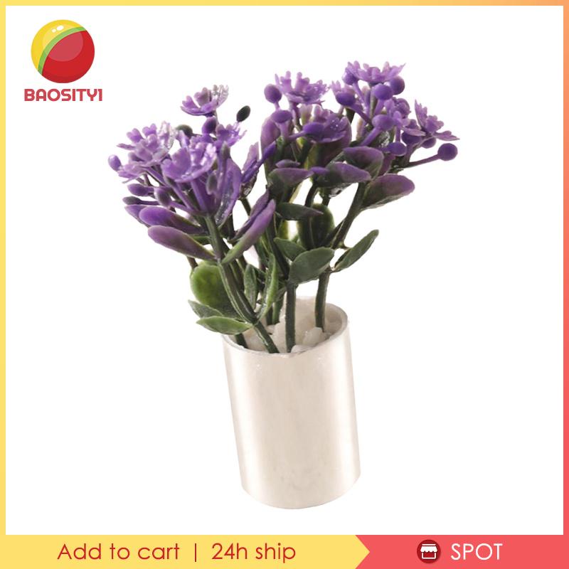 Mô Hình Chậu Cây Mini Tỉ Lệ 1 / 12 Trang Trí Tiểu Cảnh / Phòng Ngủ / Lối Đi Sân Vườn