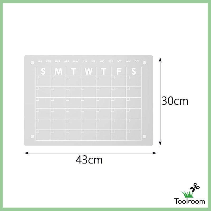 [Toolroom] Lịch Lên Kế Hoạch Hàng Tháng Có Nam Châm Xách Tay Cho Sự Kiện Đặc Biệt