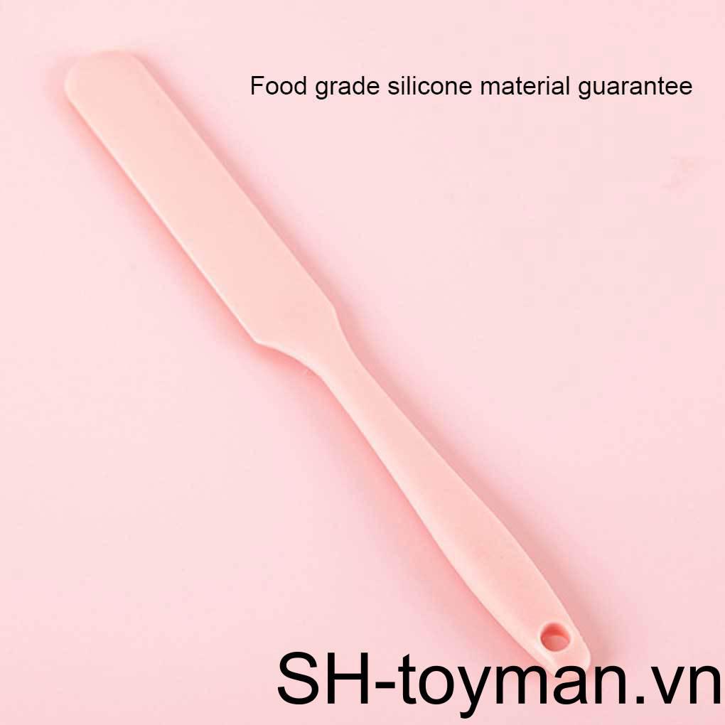 Dụng Cụ Phới Dẹt Chất Liệu Silicone Chống Dính Linh Hoạt Có Thể Tái Sử Dụng