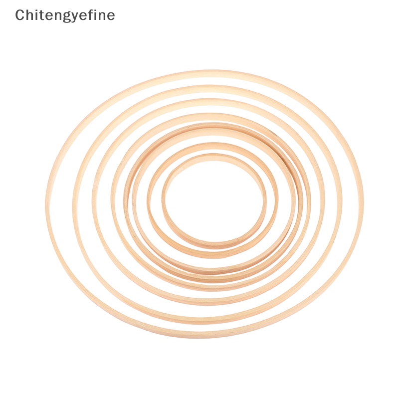 1 Khung Tre Tròn Thêu Hoa DIY