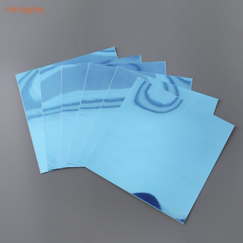 [risingmp] Đề Can Acrylic Tráng Gương Dán Tường Hình Vuông