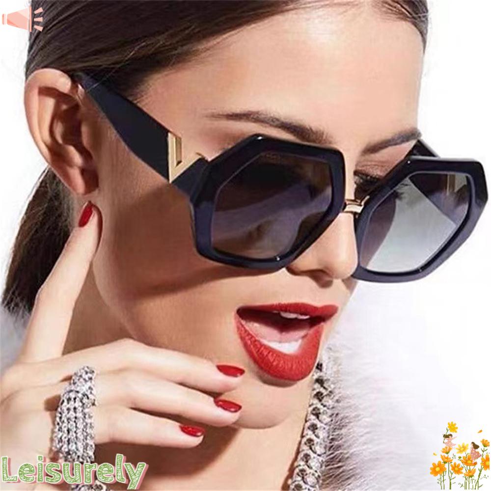 Kính Mát Oversized Chống Tia UV400 Cho Nữ