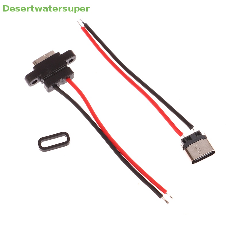 Cổng Sạc Nhanh Type C 2 Chấu Chống Thấm Nước Tiện Lợi