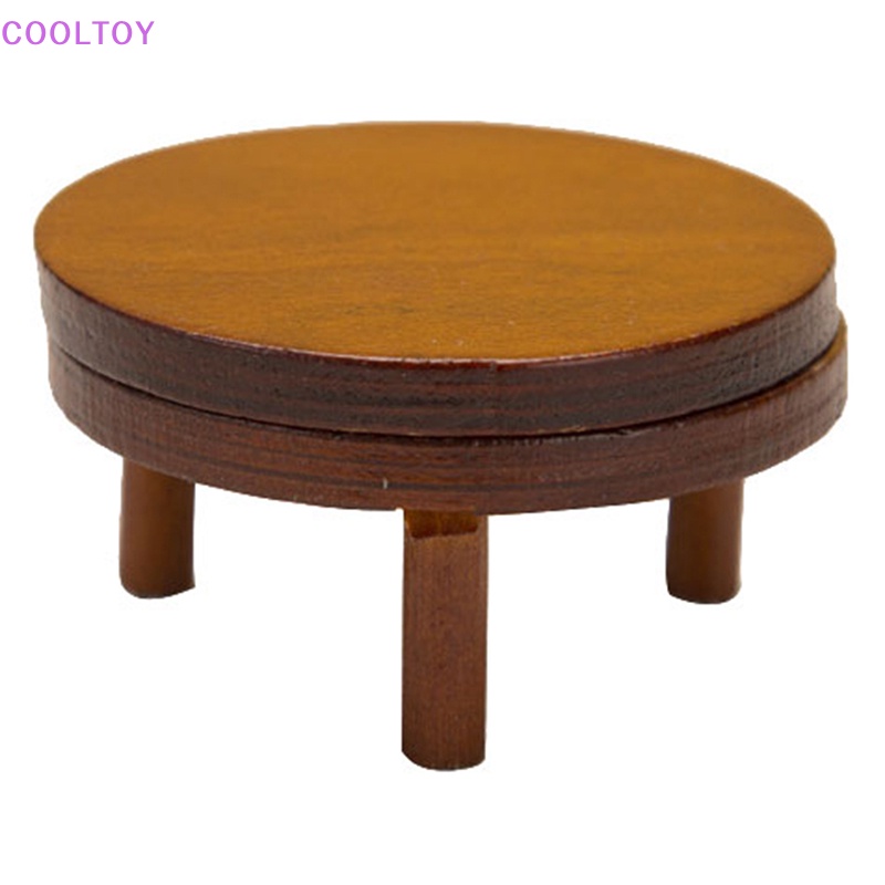 Bộ Bàn Uống Trà / Cà Phê Mini Tỉ Lệ 1: 12 Độc Đáo Trang Trí Nhà Búp Bê