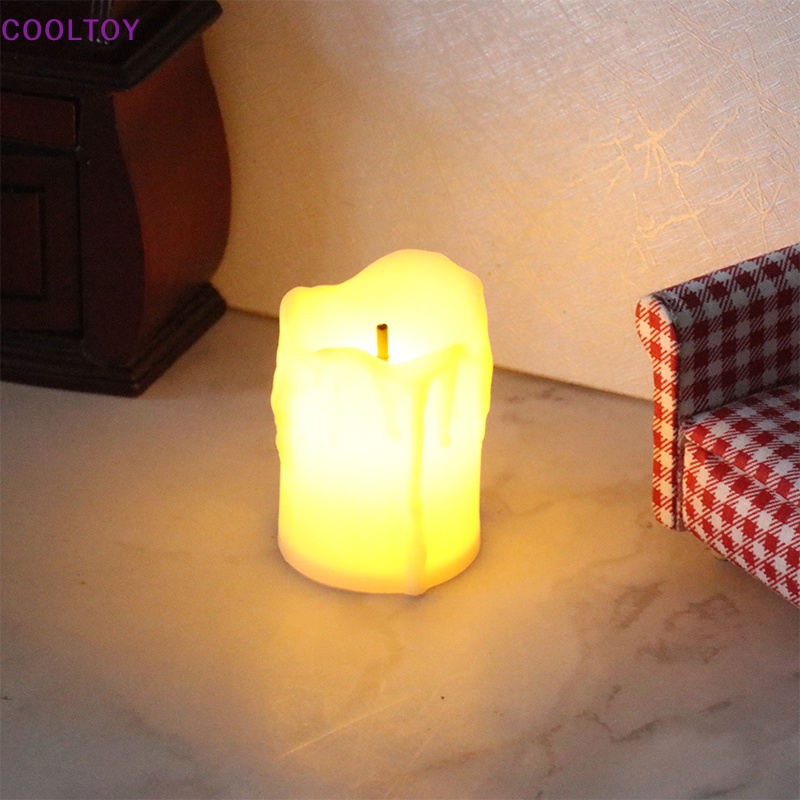 Đèn LED Kiểu Dáng Cổ Điển Dành Cho Nhà Búp Bê 1: 12 1: 6