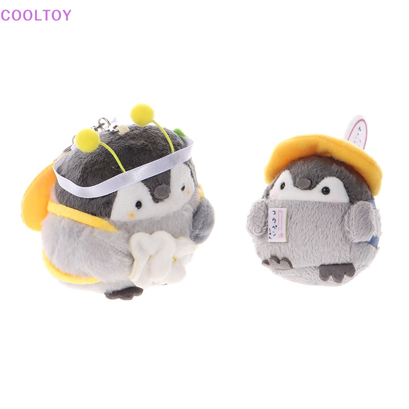 Móc Khóa Hình Chim Cánh Cụt Nhồi Bông Dễ Thương