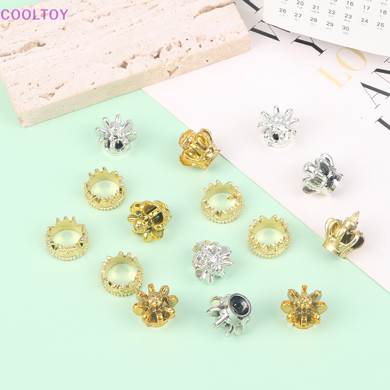 Set 5 Vương Miện Mini Bằng Nhựa Dành Cho Búp Bê