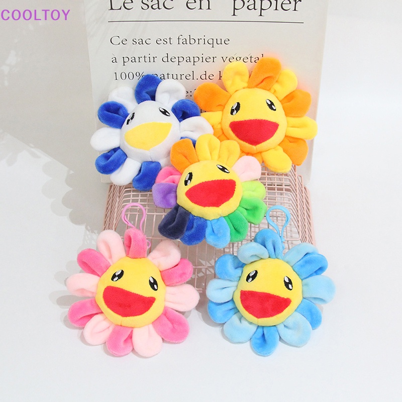 Móc Khóa Hình Hoa Hướng Dương Nhồi Bông Đáng Yêu