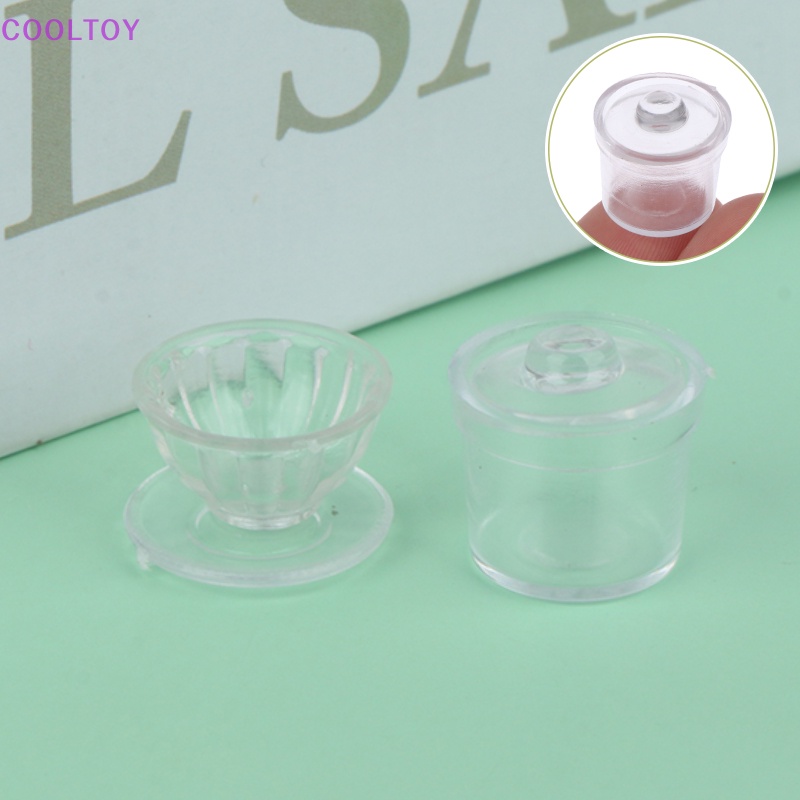 Mô Hình Hũ Kẹo / Bánh Quy Mini Tỉ Lệ 1 / 12 Độc Đáo Trang Trí Nhà Búp Bê