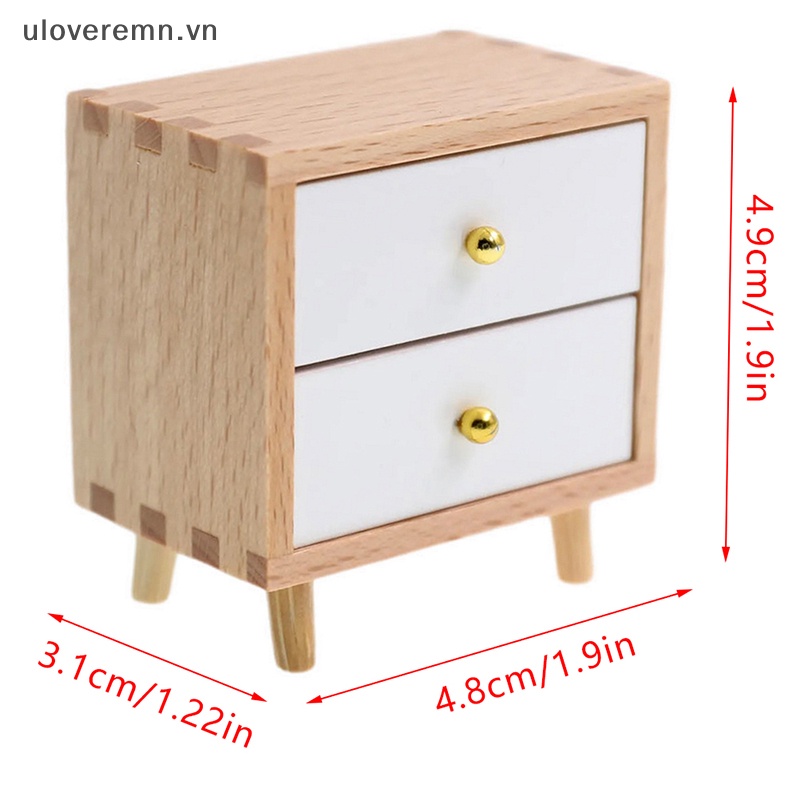 Mô Hình Bàn Ngăn Kéo Tỉ Lệ 1: 12 Trang Trí Nhà Búp Bê