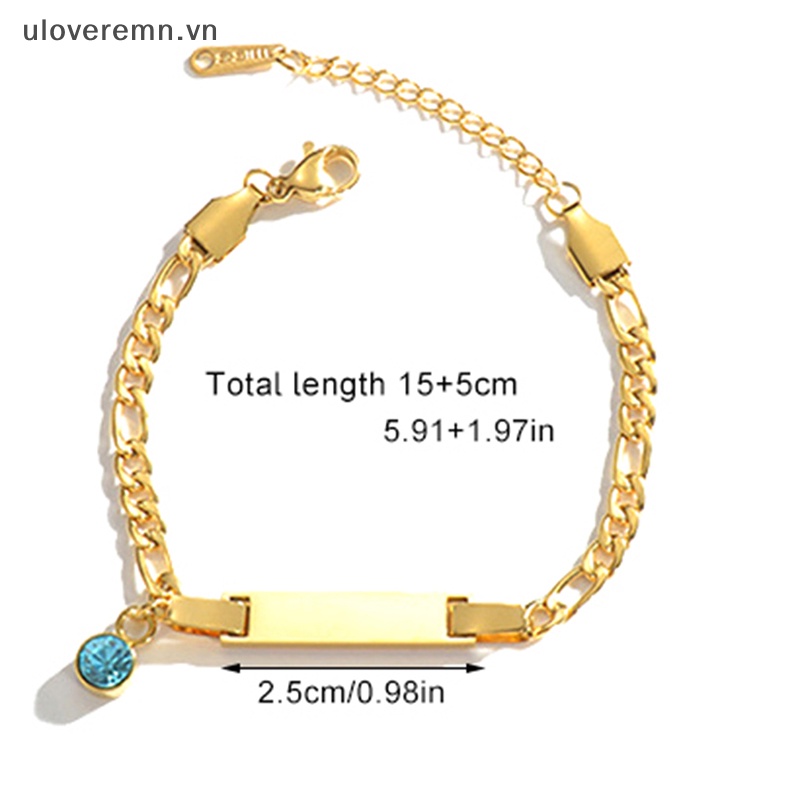 1 Vòng Đeo Tay Thép Không Gỉ Có Thể Điều Chỉnh Kích Cỡ