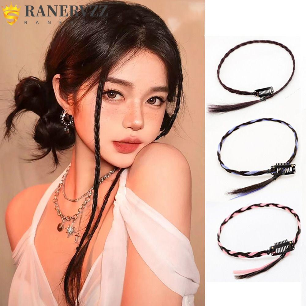 Ranervzz Tóc Giả Thắt Bím Dùng Để Nhuộm Tóc Giả Dành Cho Nữ