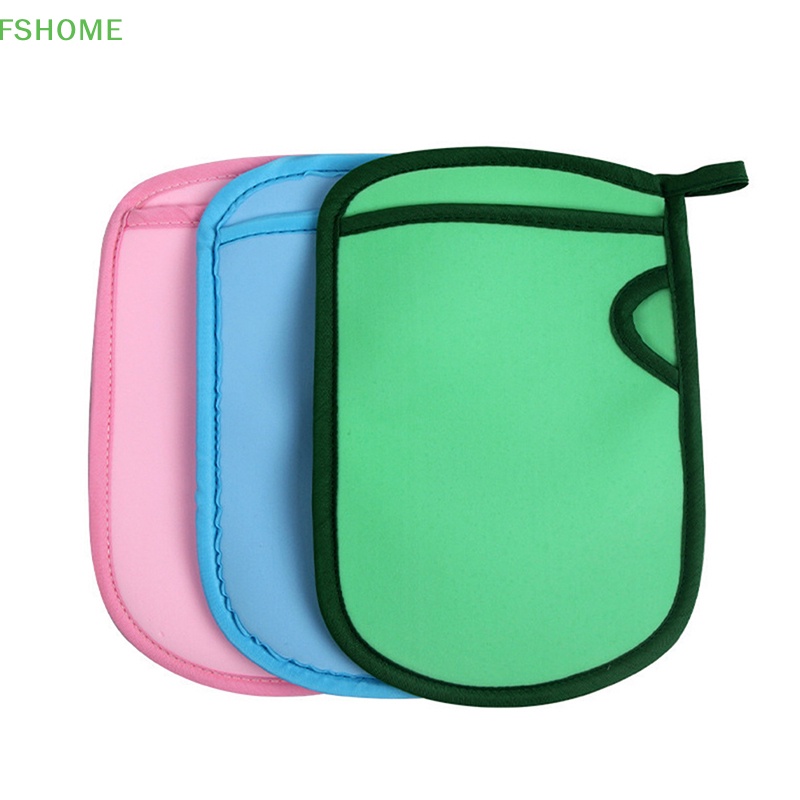 Găng tay đi tắm Hai Mặt Tẩy Tế Bào Chết Nhẹ Nhàng Không Đau Cho Bé Mới