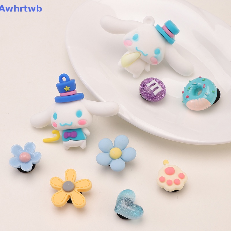 Set 9 Phụ Kiện Trang Trí Giày Hình Giày Croc DIY Cho Bé Mới