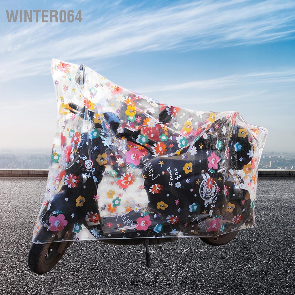 Winter064 Xe Điện Che Mưa Tuyết Nắng Chống Bụi Thấm Thời Tiết Cho Đạp Máy