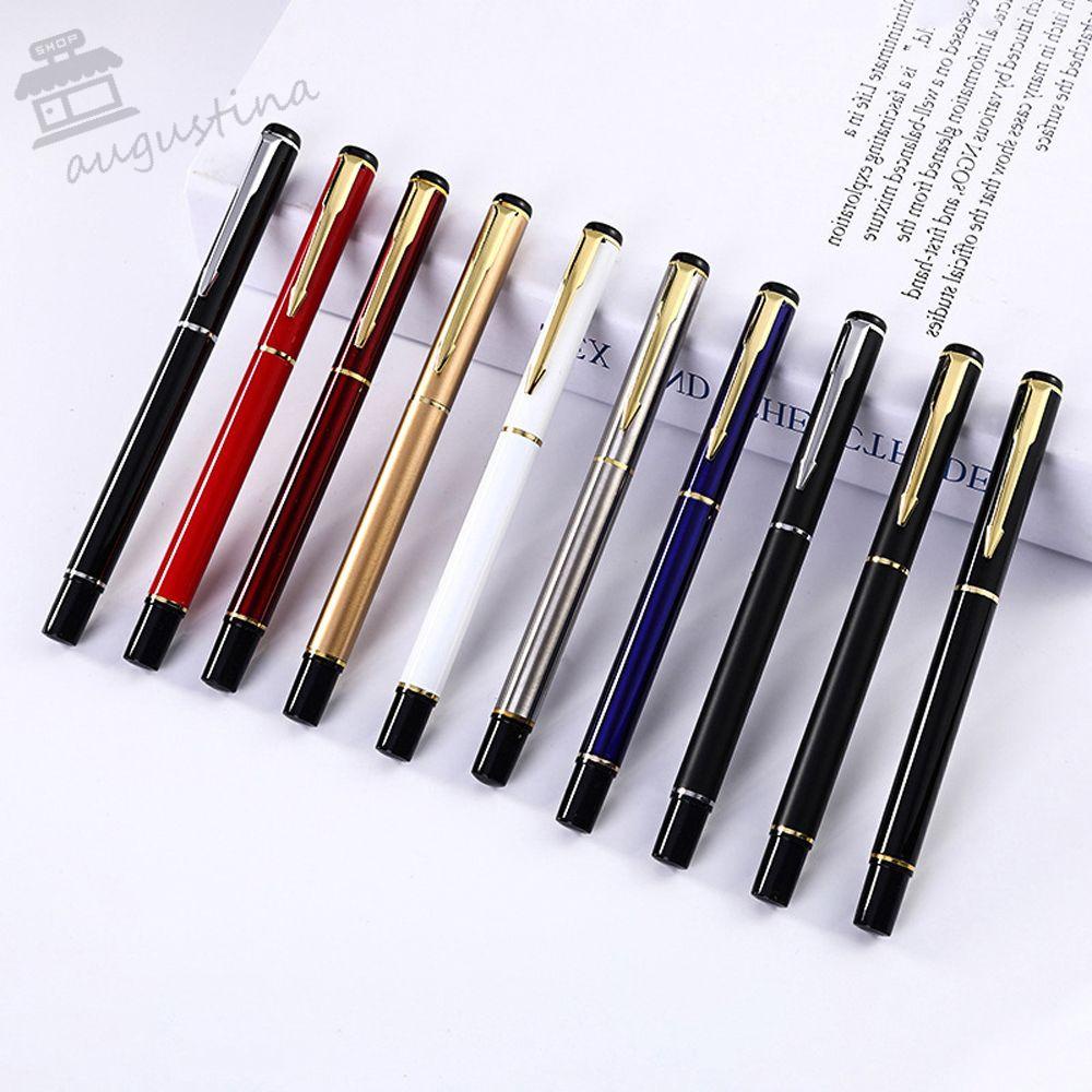 Bút Bi Ngòi 0.5mm Bằng Kim Loại Màu Sắc Cổ Điển Chất Lượng Cao