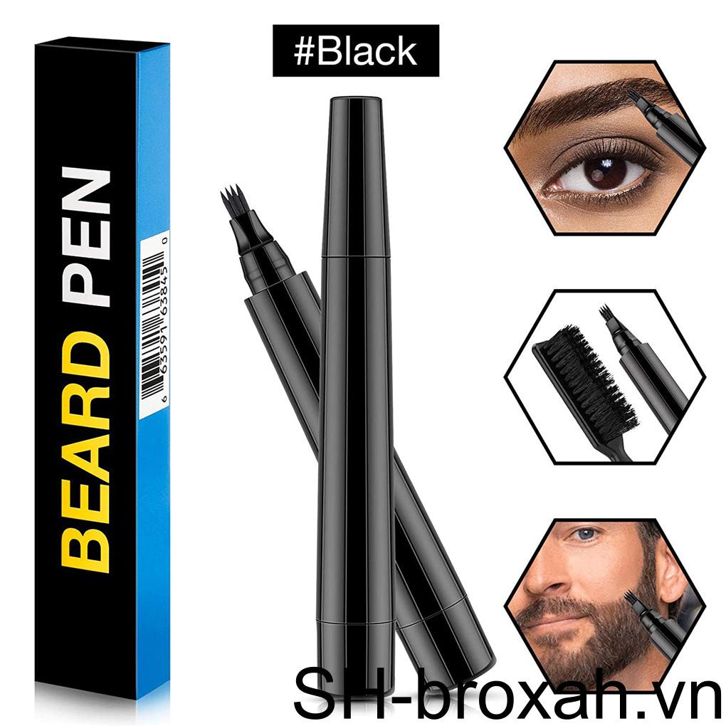 Bút Chải Râu Màu Đen Chống Thấm Nước Chuyên Dụng Cho Salon