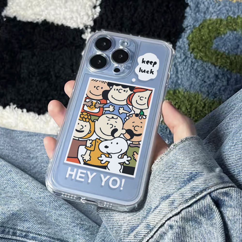 ✅Ốp Điện Thoại Dẻo Họa Tiết Hoạt Hình Snoopy Dễ Thương Chống Sốc Cho iPhone12 78 max Style 116In13 plus14pro