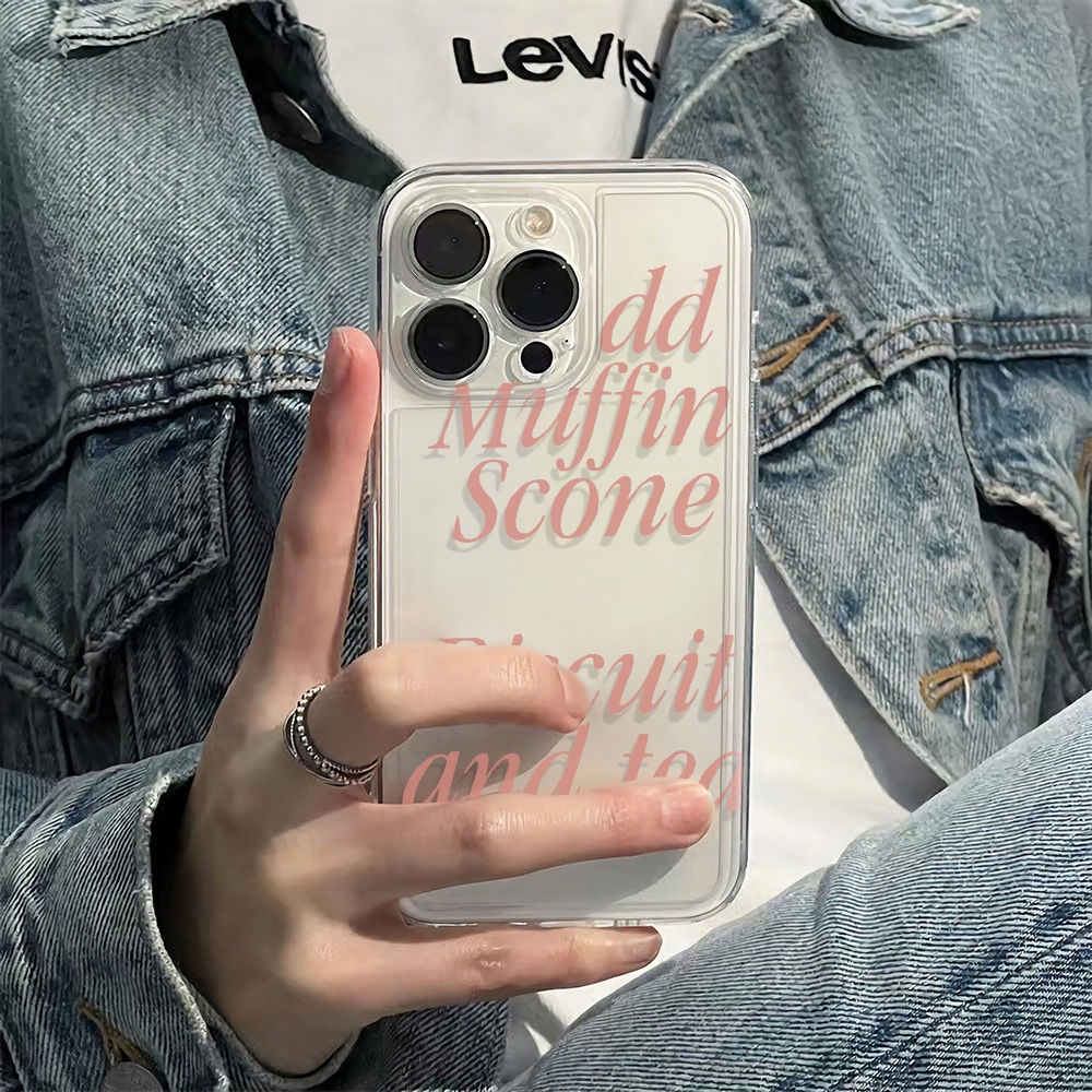 ✅Ốp Điện Thoại Màu Hồng Chống Sốc Cho Iphone 13 Plus 78 11 14 Pro Max 12 6In 1QNO