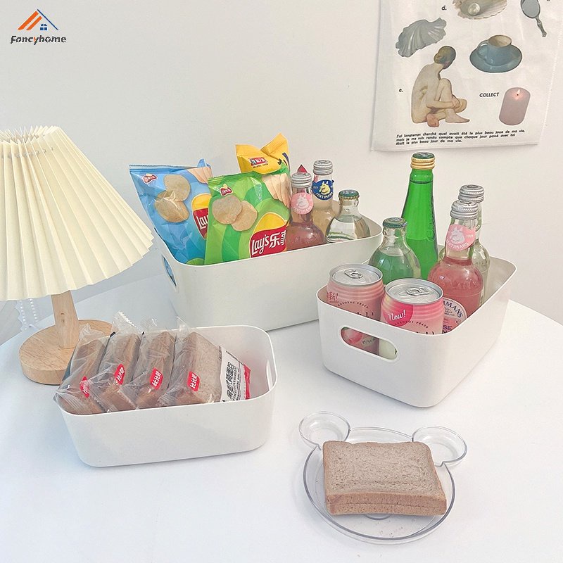 Giỏ Nhựa Đựng Đồ Dùng Cỡ Lớn Có Tay Cầm Tiện Dụng