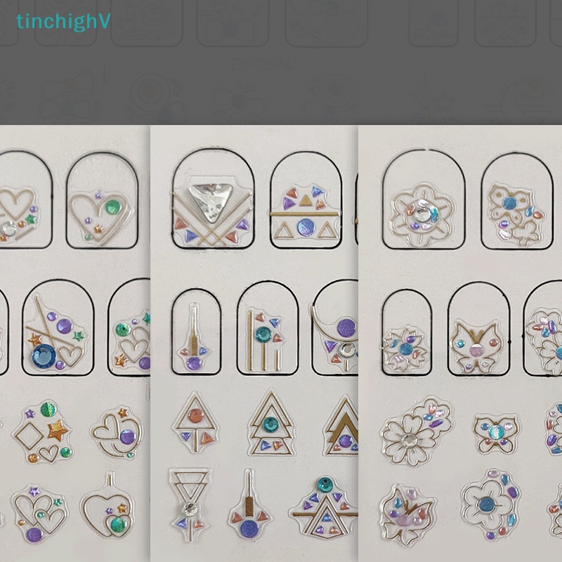 Đinh Tán Đính Đá 3D Trang Trí Móng Tay Nghệ Thuật