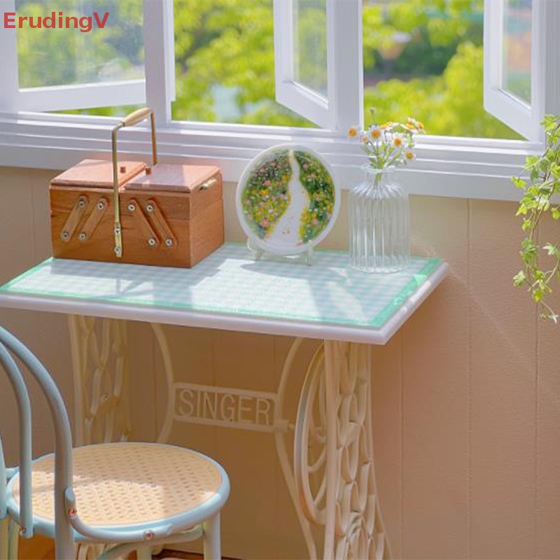 Giá Đỡ Đĩa Trưng Bày Mini Bằng Kim Loại Cho Nhà Búp Bê 1 / 6