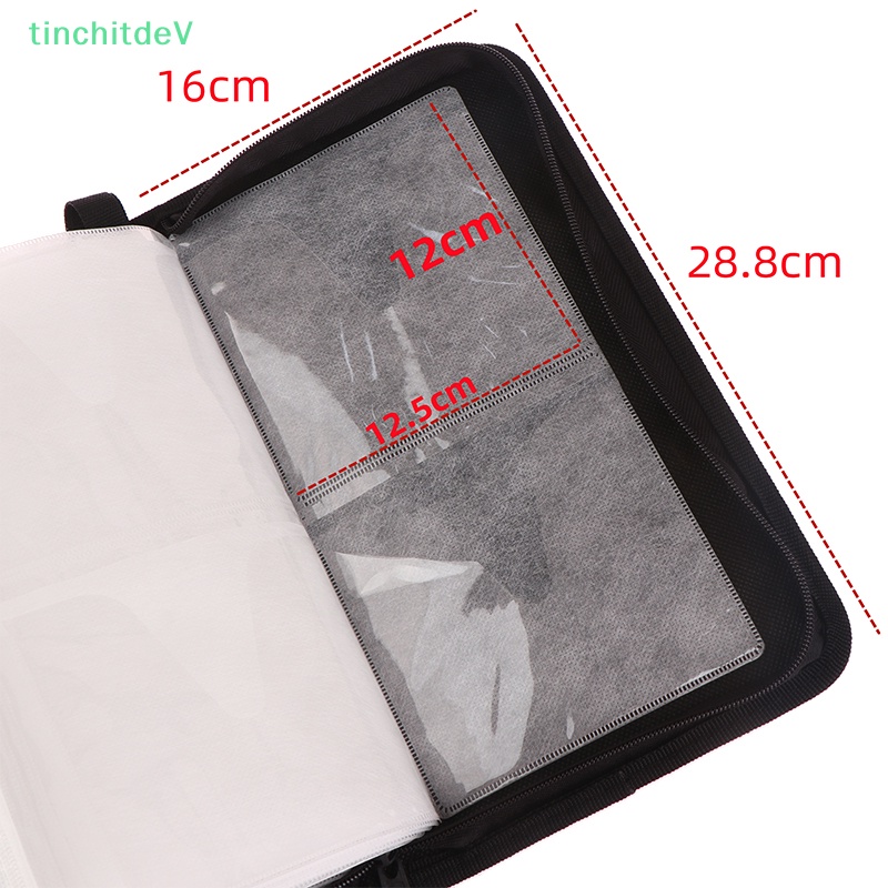 Túi Đựng Đĩa CD 80 Ngăn Có Khóa Kéo Tiện Dụng