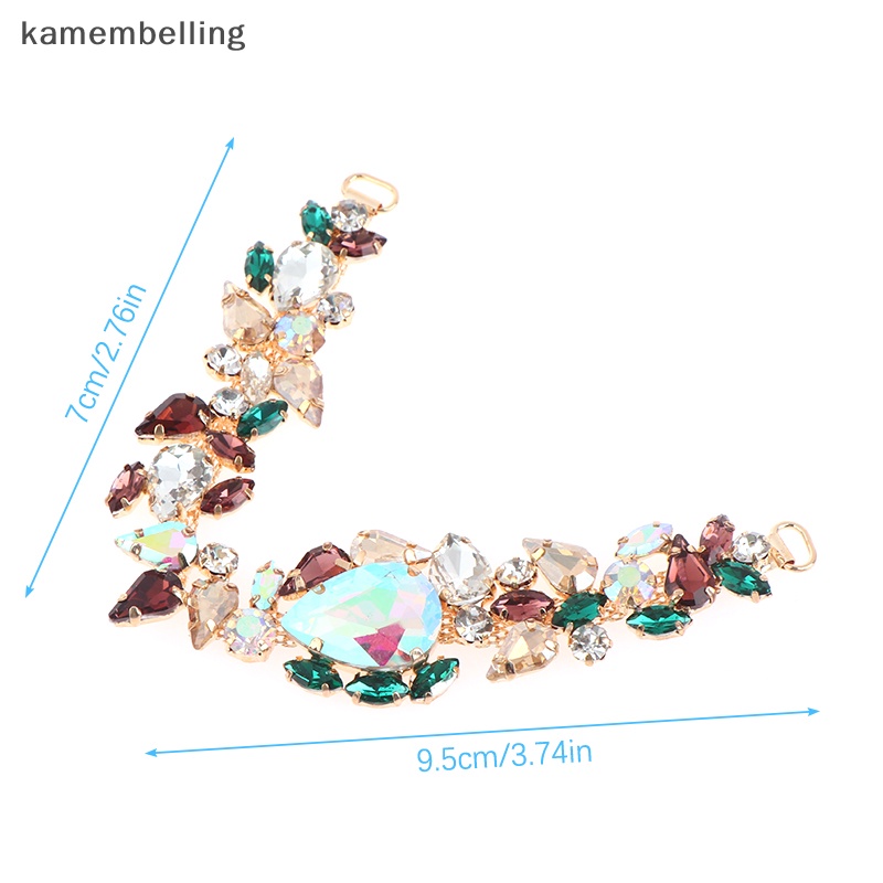 Kamembelling 1 Dây Xích Nối Trang Sức / Bikini Đính Đá Pha Lê DIY