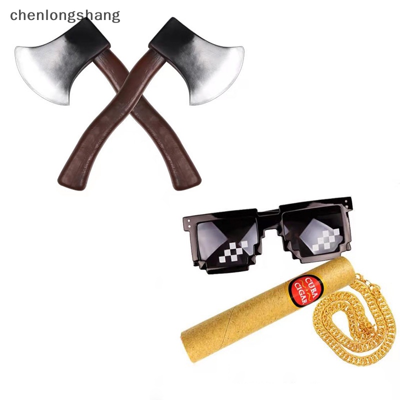 Đồ Chơi Vũ Khí Rìu Giả Bằng Xốp PU Hóa Trang Halloween Cho Bé