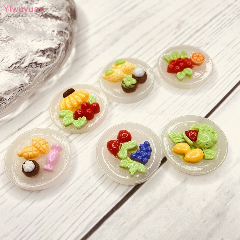 Bộ 10 Mô Hình Trái Cây Hoạt Hình Phát Sáng Trang Trí