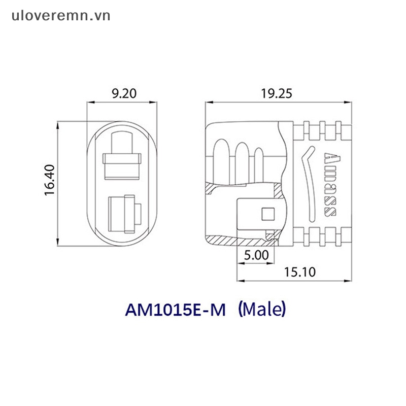 Phích Cắm Uloveremn Với Đầu Nối Male Female Với Khung Sheath Cho Đồ Chơi RC