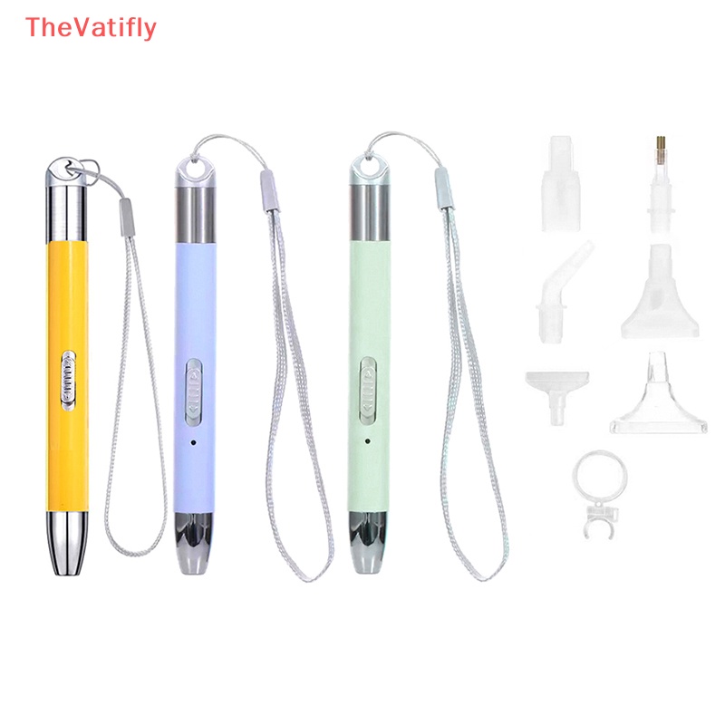 Bút Khoan Kim Cương 5D Sạc USB 2 Chế Độ Sáng Không Cần Cáp USB