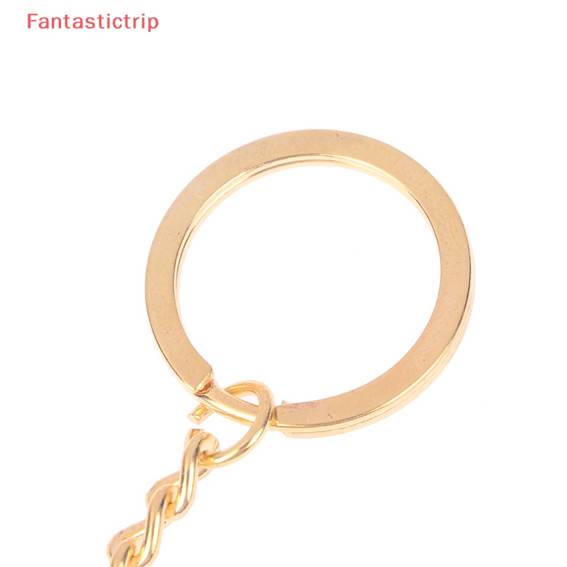 [Fantastictrip] Móc Khóa Mặt Hình Người Nhỏ Bằng Thép Không Gỉ Vui Nhộn Kiểu Mới