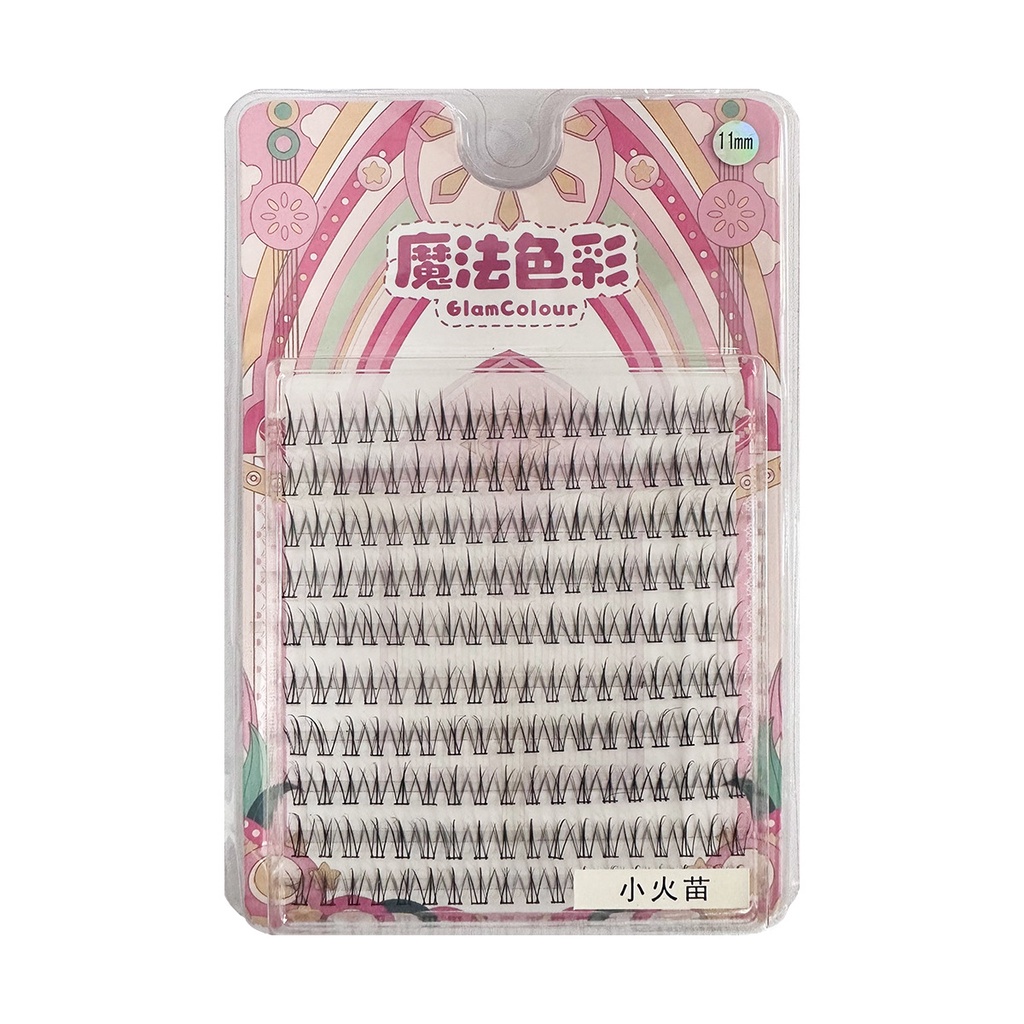 Lông Mi Giả Cong Tự Nhiên Màu Đen Stalk 10 Hàng