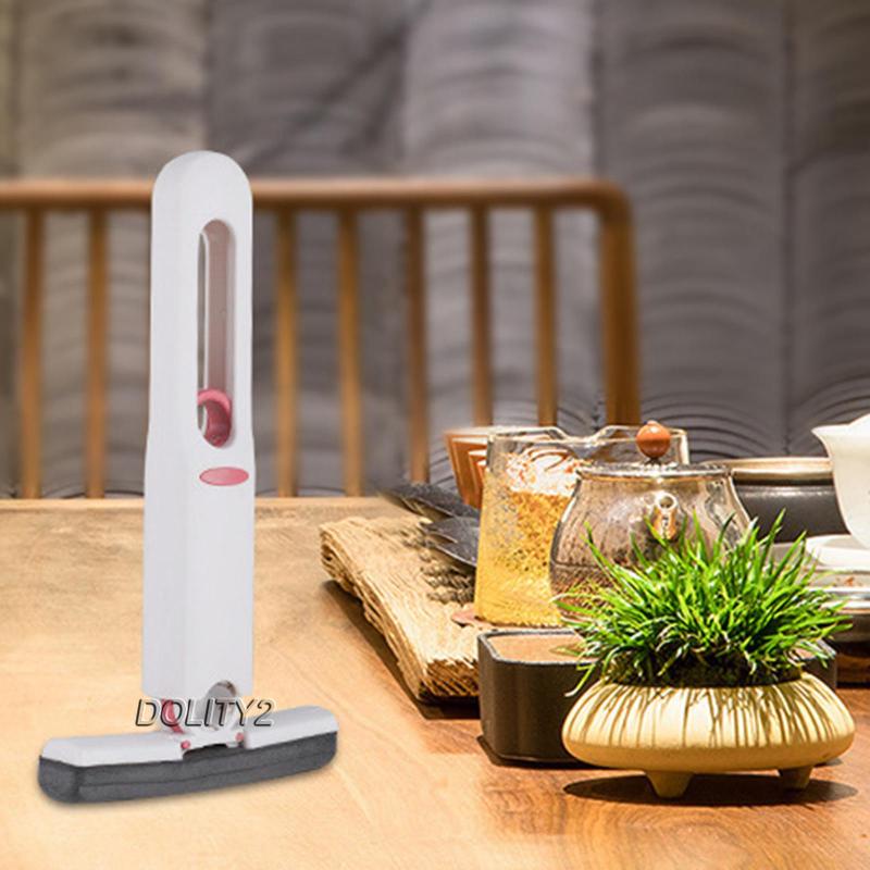 Bộ 2 Đầu Cây Lau Nhà Mini Thấm Hút Nước Giặt Được Có Thể Tái Sử Dụng Cho Nhà Bếp / Xe