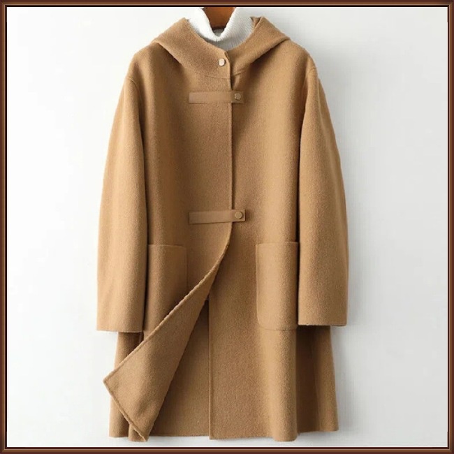 Áo Khoác Màu Trơn Tay Dài Dáng Rộng Cỡ Lớn Thời Trang Cho Nữ