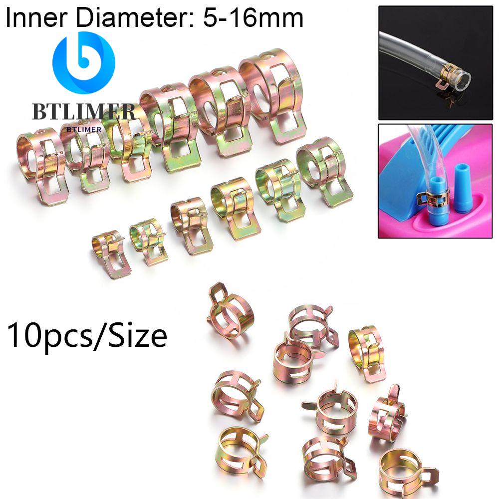 10 Kẹp Ống Bằng Thép Không Gỉ 5-16mm Chất Lượng Cao