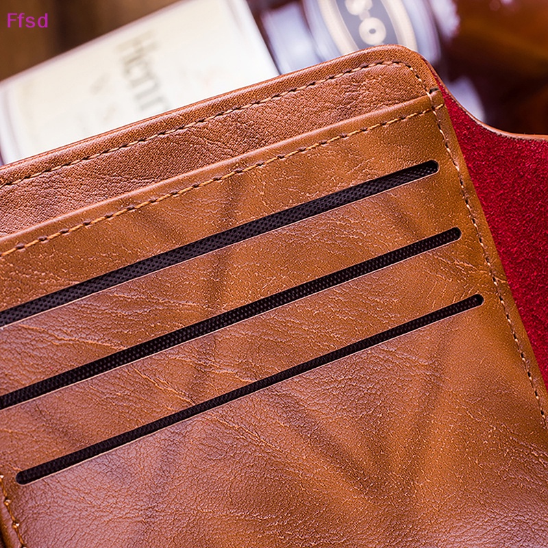 {Ffsd} Ví Da PU Đựng Thẻ Tín Dụng Và Tiền Đô La Thời Trang Chất Lượng Cao Cho Nam * Bán Chạy