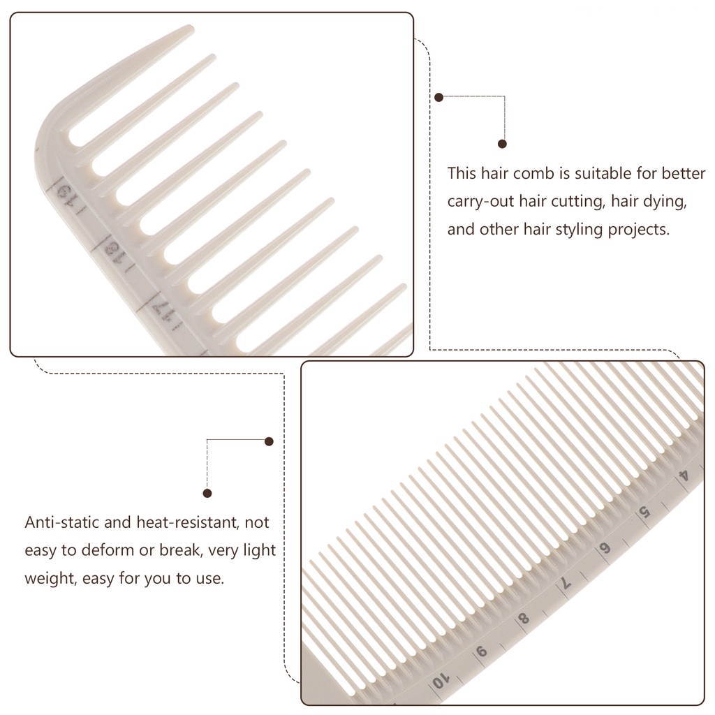 Set 2 Lược Chải Tóc Tạo Kiểu Tiện Dụng Khi Đi Du Lịch