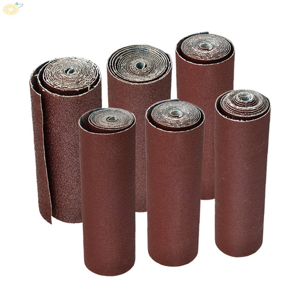 【VARSTR】Sandpaper Roll 80/120/180/240/320/600 Grits Polishing Tools Emery Cloth Roll
