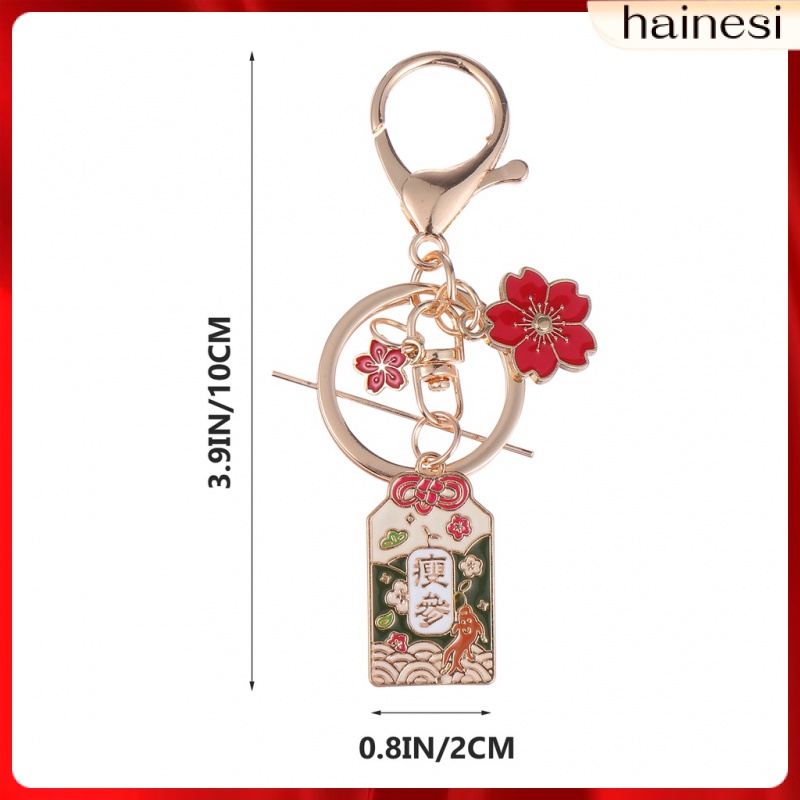 Móc Chìa Khóa / Ví / Túi Xách Hình Động Vật Hoa Anh Đào May Mắn Nhật Bản Thích Hợp Làm Quà Tặng Cho