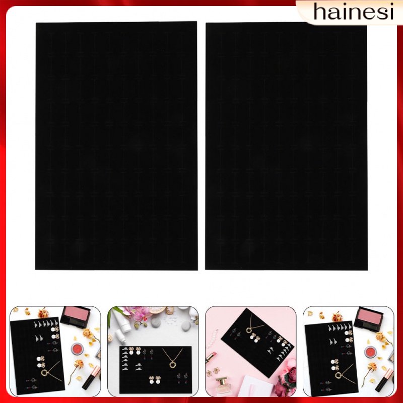 Set 2 Giá Đỡ Trưng Bày Bông Tai Bằng Xốp Tiện Dụng