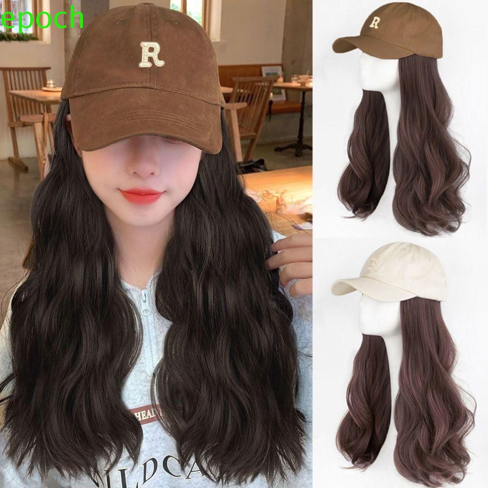 Tóc Giả Nối Dài Bằng Sợi Tổng Hợp Cách Nhiệt Thoáng Khí Màu Be Tự Nhiên Cho Nữ EPOCH