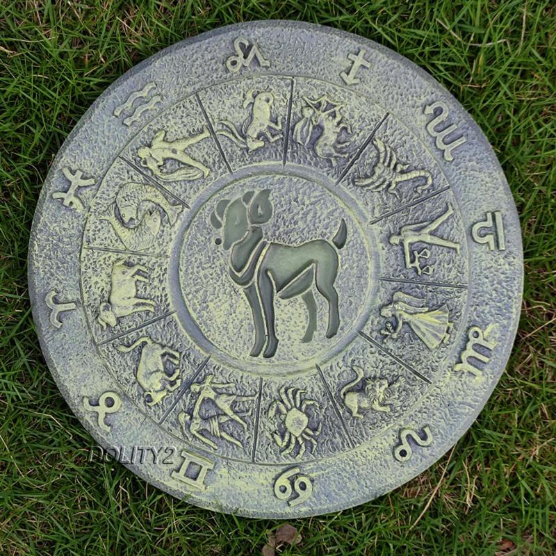 [Dolity2] Bàn Đạp Chân Đá Chào Mừng Để Trang Trí Ngoài Trời Villa