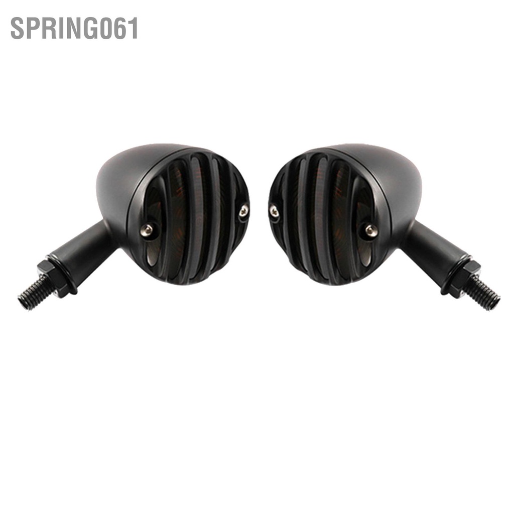 Spring061 Đèn báo rẽ phía trước Chống nước Độ sáng cao va đập bền LED Tín hiệu cho xe máy