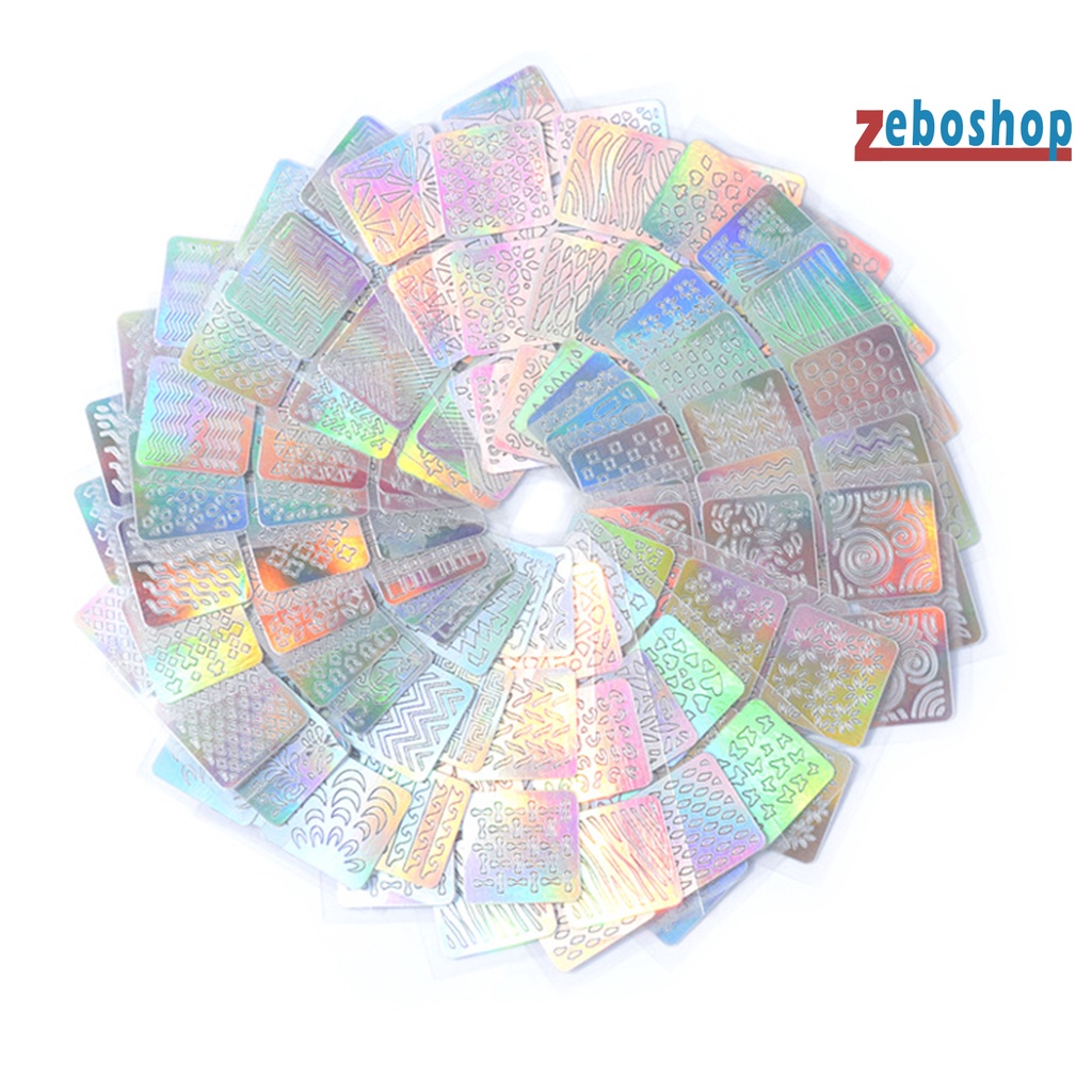 1 Bộ Sticker Dán Móng Tay Chuyển Họa Tiết Hoa Phong Cách Đẹp Mắt Dành Cho Bạn Nữ DIY