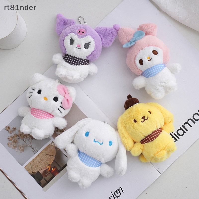 Rt Búp Bê Nhồi Bông Kuromi Cinnamoroll Hoạt Hình Đáng Yêu Mềm Mại Trang Trí Nội Thất / Túi Xách / Chìa Khóa